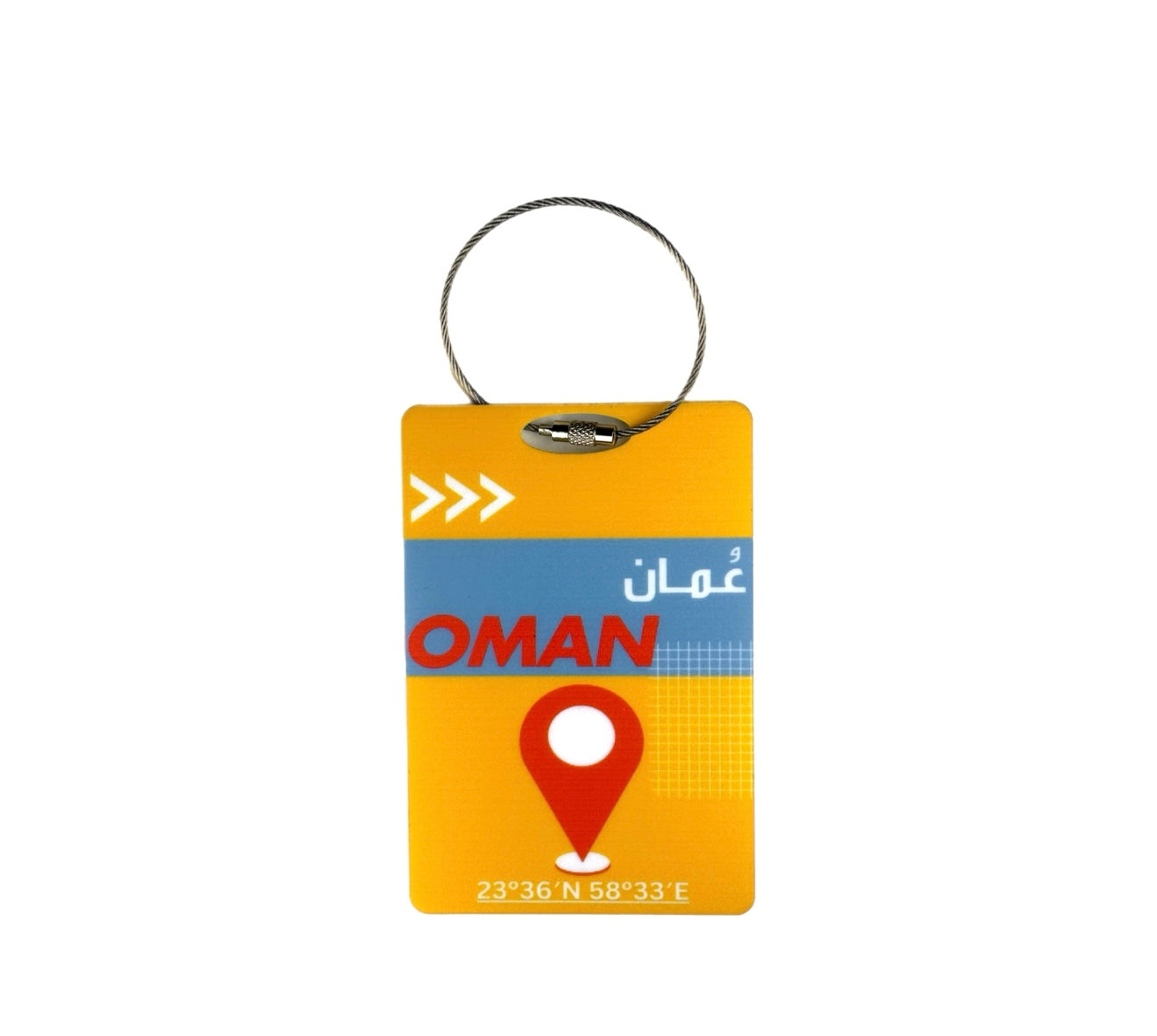 Luggage tag “OMAN "