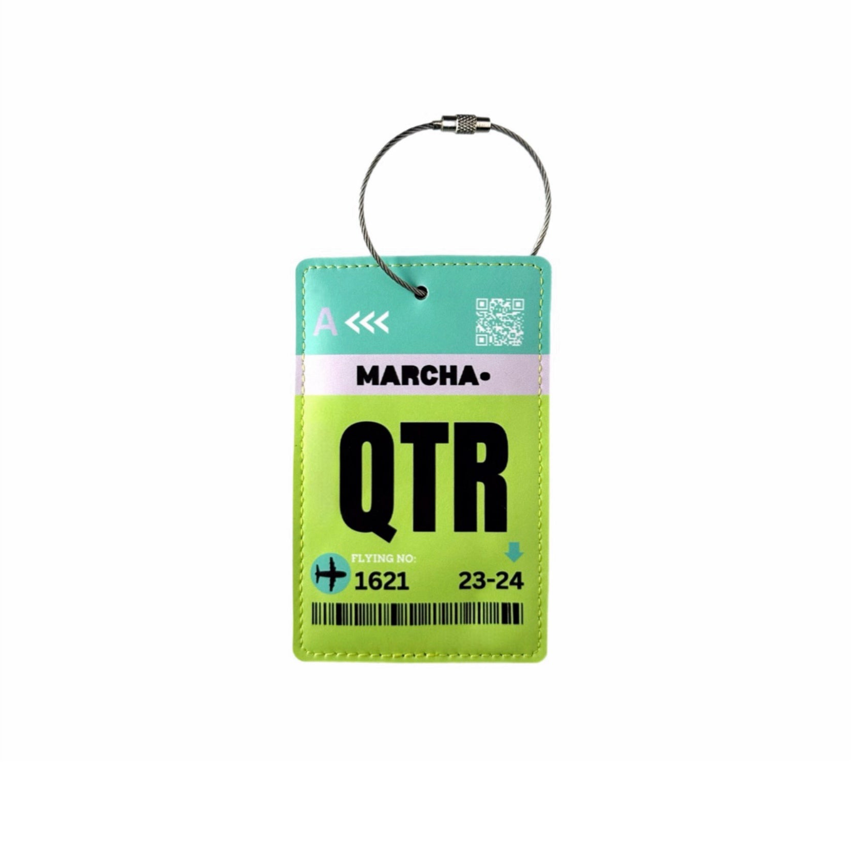 LUGGAGE TICKET “QATAR"