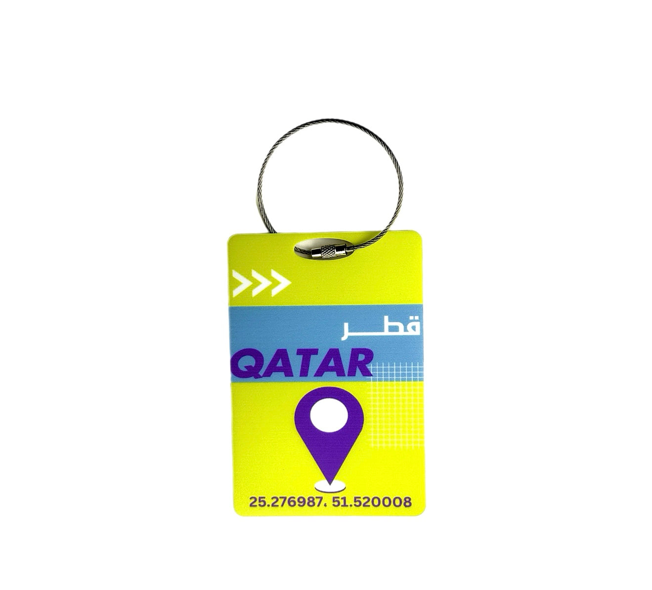 Luggage tag “NEON QATAR "