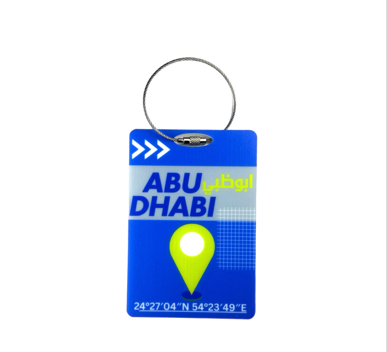 Luggage tag “ABU DHABI "
