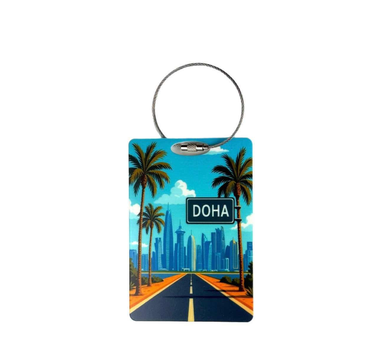 Luggage tag “DOHA "