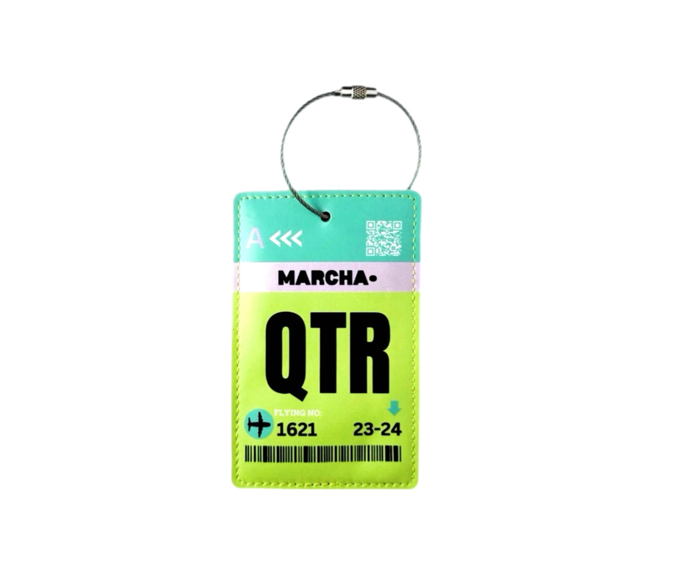 LUGGAGE TICKET “QATAR"